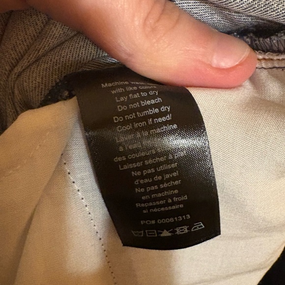 Rag & Bone Miramar Tencel Faux Denim Liquid Jean Wide Leg Pants - Picture 6 of 7